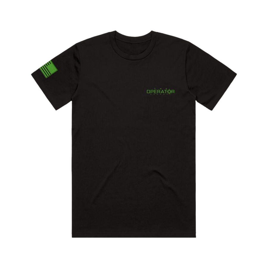 Never Out Of The Fight Tee - Green