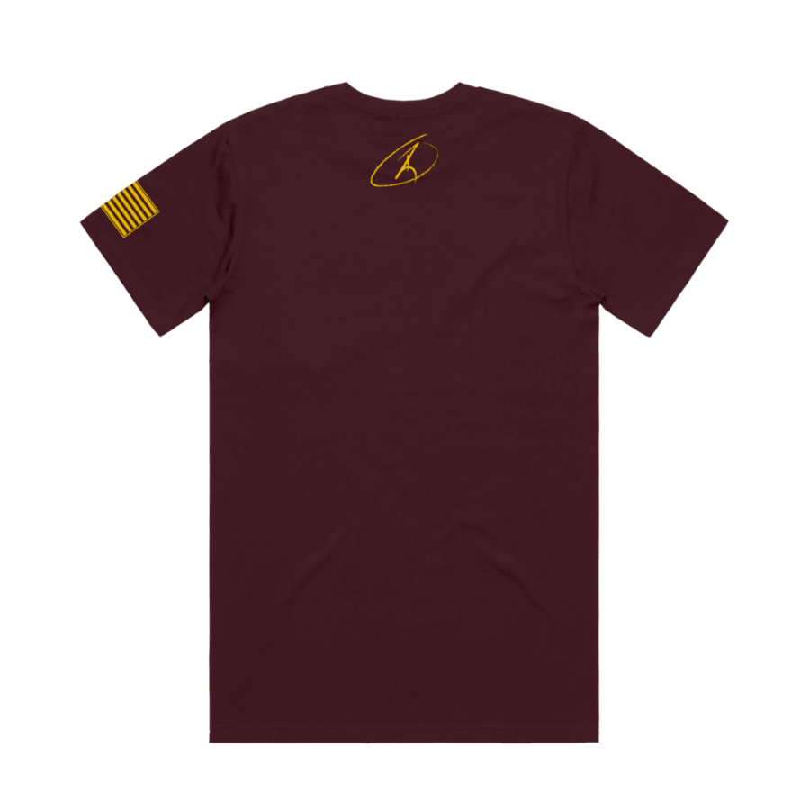Fire Like This Maroon Tee