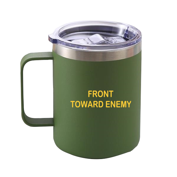 Front Toward Enemy Travel Coffee Mug