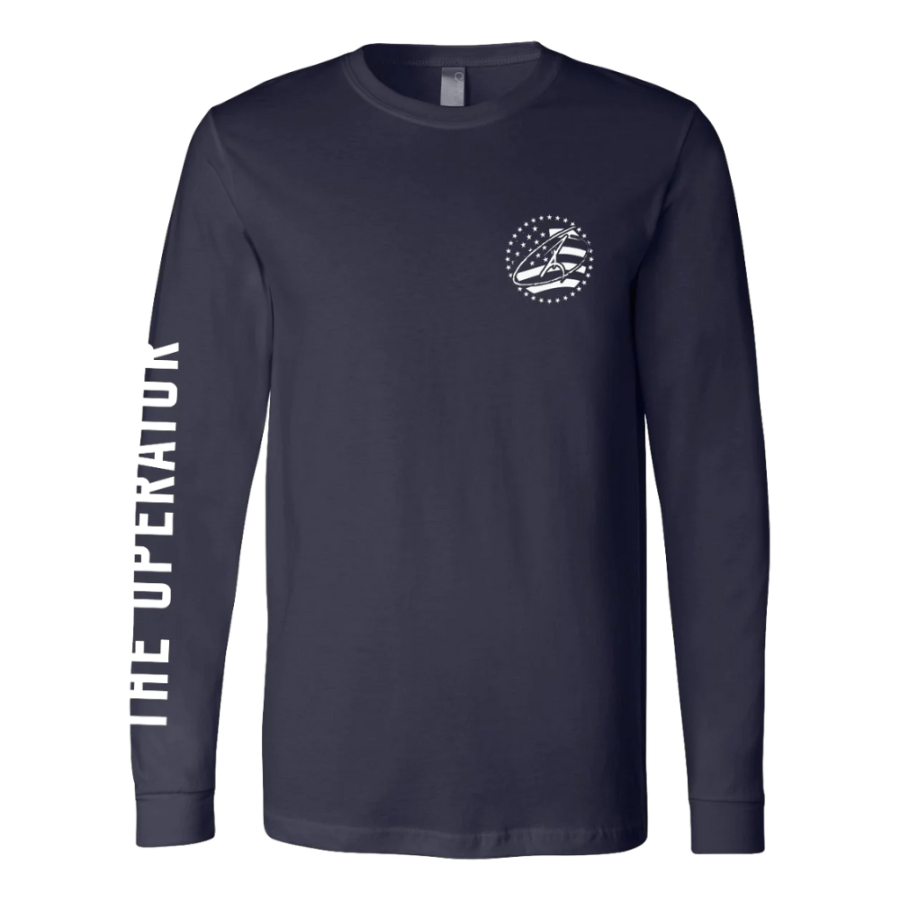 The Operator Long Sleeve Tee - Navy